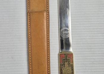 Unikatowy Nóż do Listów SHELL | Vintage | Etui | Kolekcjonerski