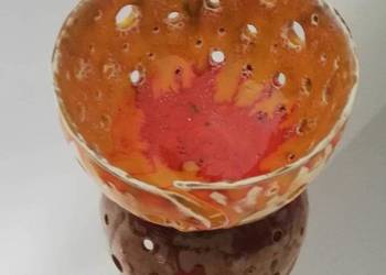 ręcznie robiona misa ceramiczna " ze ślimakiem" do robótek