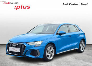 Audi A3 Sportback S line_Panorama_LED_SportowaKierownica/Fotel_GwarancjaFa…