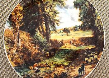 Talerz kolekcjonerski - Pole kukurydzy -John Constable ,Mitterteich Bavaria