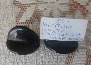 ELECTROLUX POKRĘTŁA  PIEKARNIKA 2-SZT CZARNE DO ZABUDOWY