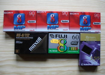 KASETA video 8- nowa