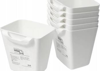 Ikea SUNNERSTA Wiszące pojemniki kuchenne X6