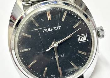 POLJOT 17 kamieni Zegarek męski MECHANICZNY elegancki na BRANSOLECIE