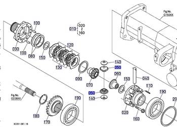 Blokada mechanizm różnicowy m5,m7040,m8540,m9540