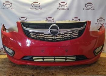 Zderzak Przedni Grill Halogen Kompletny Opel Karl Kolor G6E 0DE