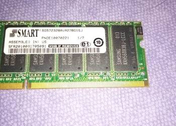 Pamięć DDR 256MB do laptopa
