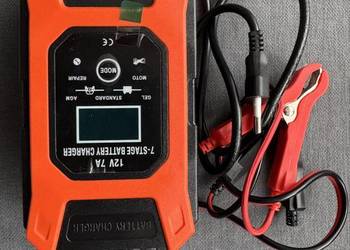 Automatyczna ładwarka prostownik 7A 12V Foxur do akumulatorów samochodowa