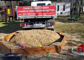 PIASEK do PIASKOWNICY transport Wywrotkami 0,5 - 27 ton_ Poznań i okolice_