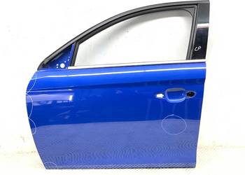 DRZWI LEWY PRZÓD EAV OPEL CORSA F Hatchback Voltaic Blue Pearl Metalli