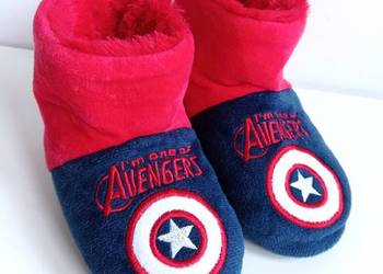 Nowe ciepłe wysokie kapcie Avengers Marvel 24/25