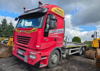 Iveco stralis pomoc drogowa laweta