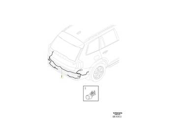 VOLVO wiazka przewodow zderzak tylny 32389466 OE czesc fabrycznie nowa
