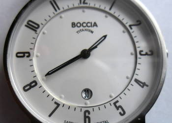 Boccia zegarek kwarcowy wykonany z tytanu