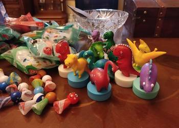 lidlozaury dinozaury pieczątki 33 sztuki plus gratis