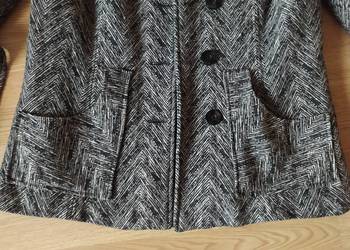 Płaszcz kurtka w sosenkę 42 40