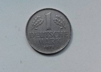1 marka RFN z 1972 roku mennica Hamburg