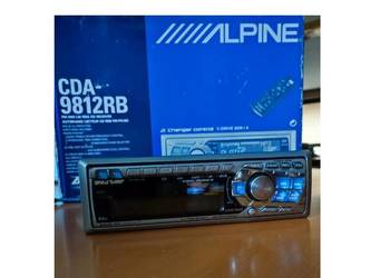 radio radioodtwarzacz samochodowy Alpine CDA-9812rb legendarny model