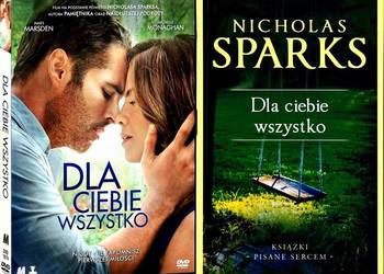 DLA CIEBIE WSZYSTKO  DVD + POWIEŚĆ  NICHOLAS SPARKS