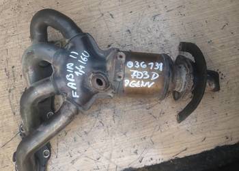 VW SEAT SKODA 1,4 16V BXW kolektor wydechowy katalizator 036131703D