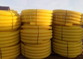 Rura drenarska karbowana PVC SN4 DN100 bez otworów pełna