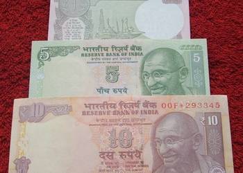 INDIE Kolekcjonerskie Banknoty Zestaw - 3 sztuki UNC
