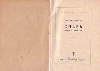 (75) CHLEB - OBRONA CARYCYNA - ALEKSY TOŁSTOJ