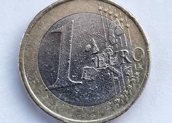 1 € , DE z 2002r. rzadki destrukt menniczy