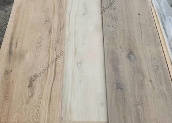 Płytki 2cm drewnopodobne na schody, taras wzór deski 120x40 Natural gat.1