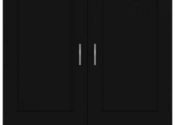 vidaXL Szafka, czarna, 82,5x30,5x80 cm(SKU:802706)