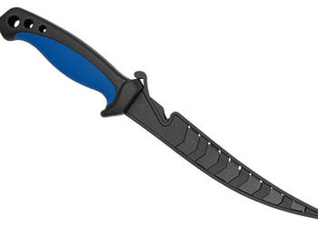 Nóż Wędkarski Taktyczny Ostry ze Stali do Filetowania mięs ryb + Pokrowiec