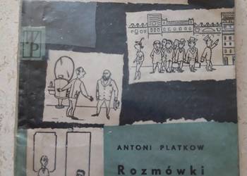 Rozmówki francuskie Antoni Platkow WP Warszawa 1962