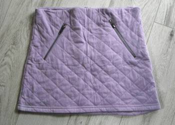 fioletowa spódniczka asos zip m s