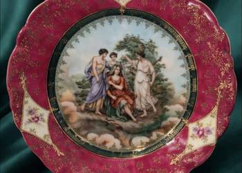 Antyczna patera ze scenką mitologiczną
 sygn. znakiem ula