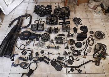 Yamaha XS 400 silnik części xs400 wał cylinder sprzęgło kapa
