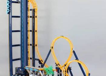 Klocki zamiennik Lego 10303 Kolejka górska