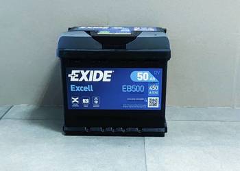 Akumulator Exide Excell 50Ah 450A EN PRAWY PLUS