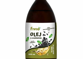 Olej z czarnuszki zimnotłoczony 500ml