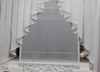 Firany + panel z ażurem