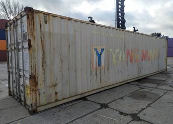 Na sprzedaż kontener morski 40 HC / 12 metrowy używany - Pewny Kontener