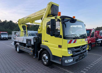 Mercedes Atego Ruthmann T 285 ( wysokość -28,5m bok 21,1m kosz-320kg ) Zwy…