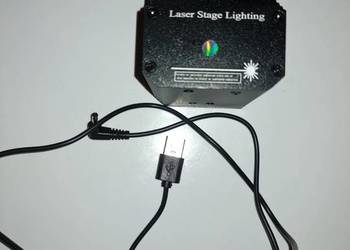 Laser na imprezę dyskotekę dj kolorki mini laser