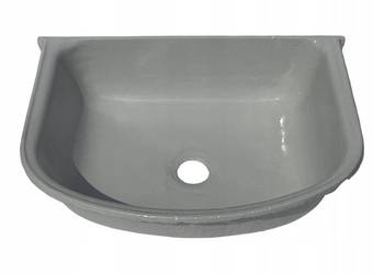 STARY, SYGNOWANY ZLEW ŻELIWNY - UMYWALKA