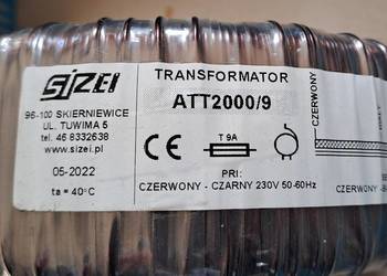 Transformator Toroidalny ATT 2000/9