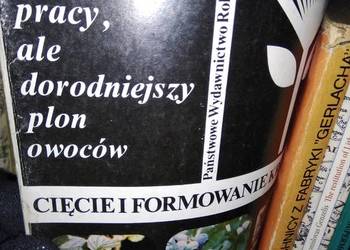Więcej pracy ale dorodniejsze plon owoców sad owocowy książk