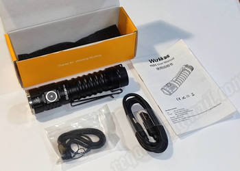 Latarka WurkkosTS21 3500lm plus bateria 5000mAh