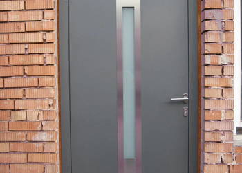 Drzwi zewnętrzne prawe aluminiowe antywłamaniowe ciepłe CREO