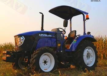Ciągnik rolniczy 50KM LOVOL M504 bez kabiny ROPS, Euro V, Doosan Hyundai,…