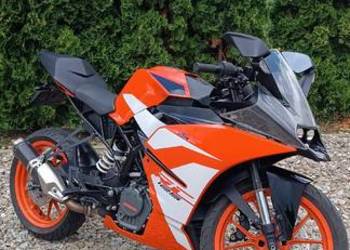 KTM RC125, 2020r,  kat B/A1, Bardzo dobry stan