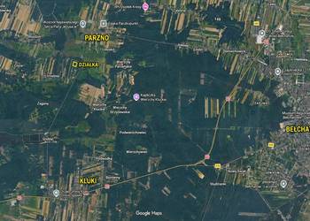 DZIAŁKA REKREACYJNA 1900 m² BEŁCHATÓW z domkiem